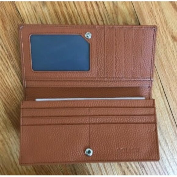 New Wallets for Women RFID Blocking Ultra Slim Real Leather Credit Card Holder - Picture 2 of 3